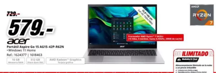 Acer - Portátil Aper G.g