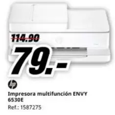 HP - Impresora Multifunción Envy 6530e