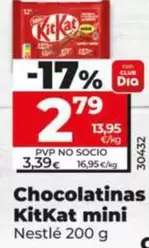 Nestlé - Chocolatinas Kitkat Mini 