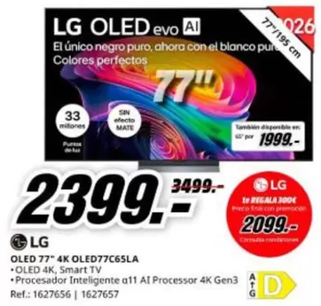 LG - Oled 77" 4k Oled77c65la