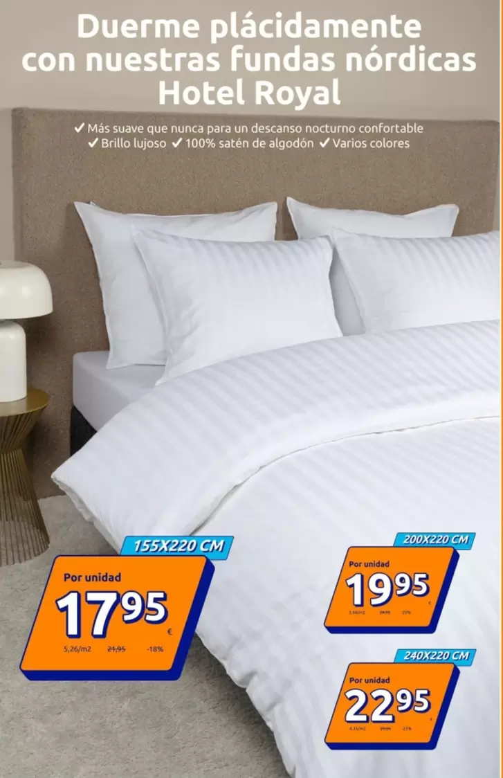 Hotel Royal - Duerme Placidamente Con Nuestras Fundas Nordicas