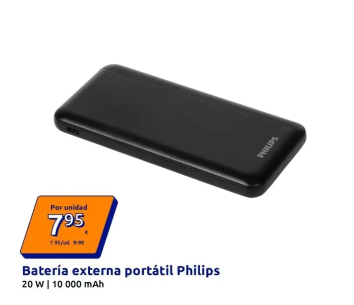 Philips - Batería Externa Portátil