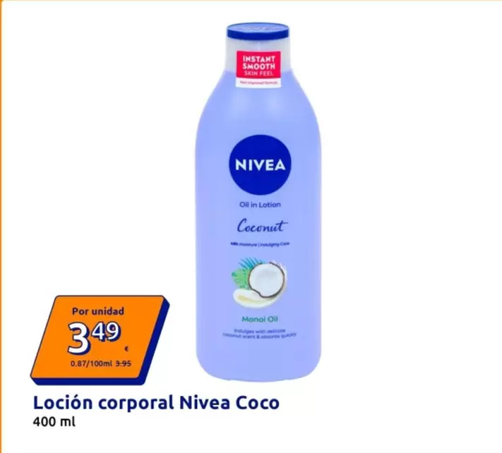 Nivea - Locion Corporal Coco