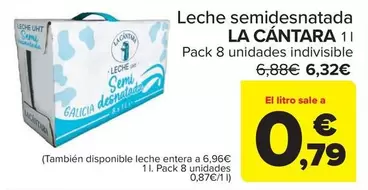 Cantero Letur - Leche Semidesnatada