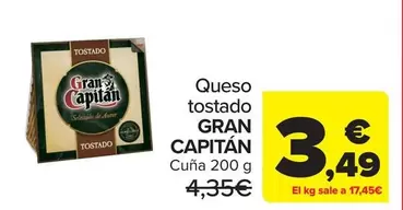 Gran Capitán - Queso Tostado