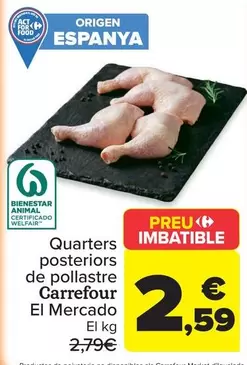 carrefour - Quarters Posteriors De Pollastre El Mercado