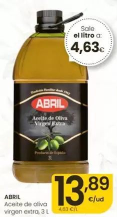 Abril - Aceite De Oliva Virgen Extra