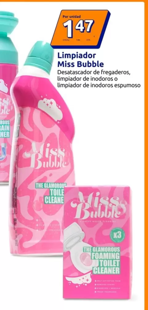 Miss Bubble - Limpiador