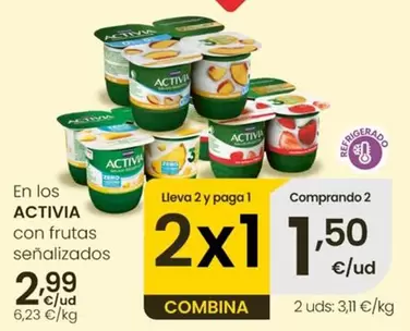 Danone - En Los Activia Con Frutas