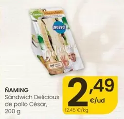 Ñaming - Sandwich Delicious De Pollo Cesar