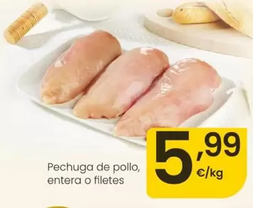 Pechuga De Pollo, Entera O Filetes