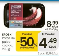 Eroski - Patas De Pulpo Cocido