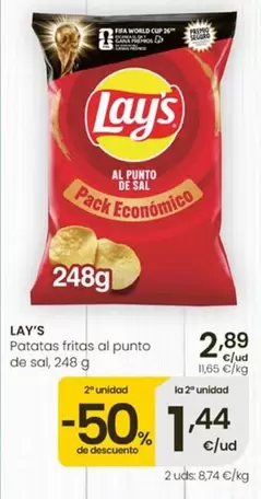Lay'S - Patatas Fritas Al Punto De Sal