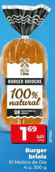 El Molino De Dia - Burger Brioche