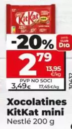 Nestlé - Chocolatinas Kitkat Mini