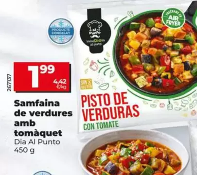 Dia Al Punto - Pisto De Verduras Con Tomate 