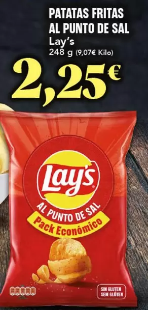 Lay's - Patatas Fritas Al Punto De Sal