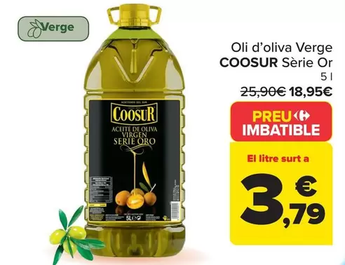 Coosur - Aceite De Oliva Virgen Serie Oro