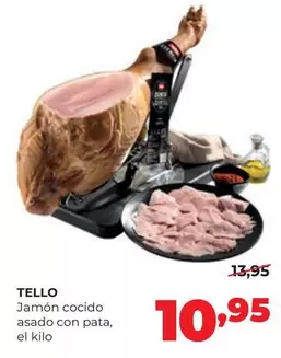 Tello - Jamón Cocido Asado Con Pata