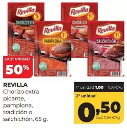 Revilla - Chorizo Extra Picante, Pamplona, Tradicion O Salchichon