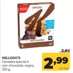 Kellogg's - Cereales Special K Con Chocolate Negro
