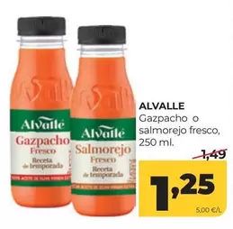Alvalle - Gazpacho O Salmorejo Fresco