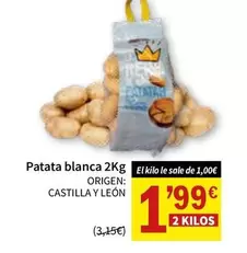 origen - Patata Blanca