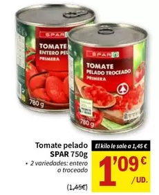 Spar - Tomate Pelado