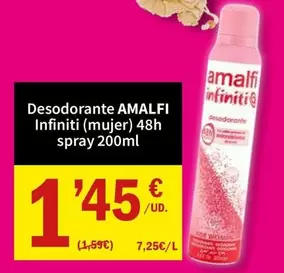 Amalfi - Desodorante Infiniti (mujer)