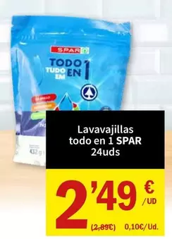 Spar - Lavavajillas Todo En 1