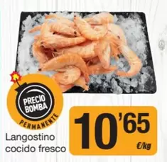 Langostino Cocido Fresco