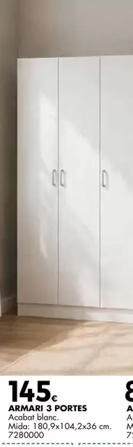 Armari 3 Portes