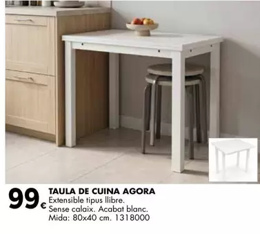 Taula De Cuina Agora
