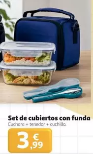 Set De Cubiertos Con Funda
