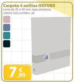 Oxford - Carpeta 4 Anillas