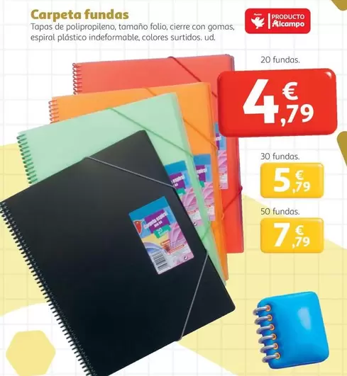 alcampo - Carpeta Fundas
