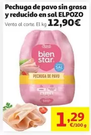 elpozo - Pechuga De Pavo Sin Grasa Y Reducido En Sal