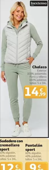 inextenso - Sudadera Con Cremallera Sport