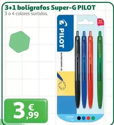 Pilot - 3+1 boligrafos super-g