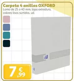 Oxford - Carpeta 4 Anillas