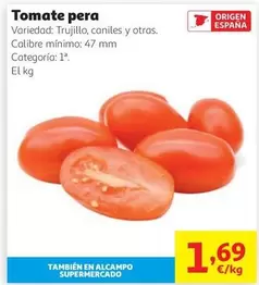origen - Tomate Pera