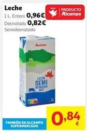 Auchan - Leche