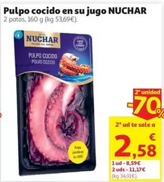 Nuchar - Pulpo Cocido En Su Jugo