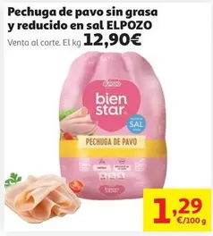elpozo - Pechuga De Pavo Sin Grasa Y Reducido En Sal