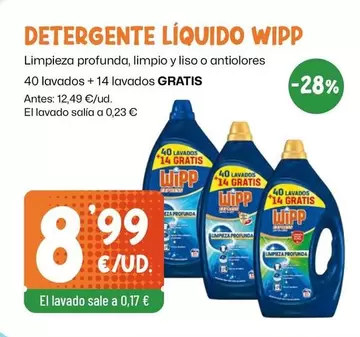 Wipp - Detergente Liquido