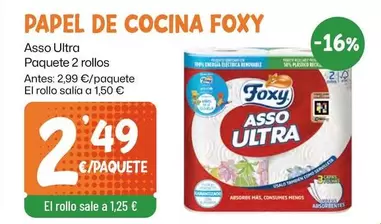 Foxy - Papel De Cocina