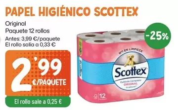 Scottex - Papel Higienico