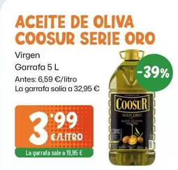 Coosur - Aceite De Oliva Serie Oro