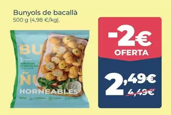 Bunyols de bacala