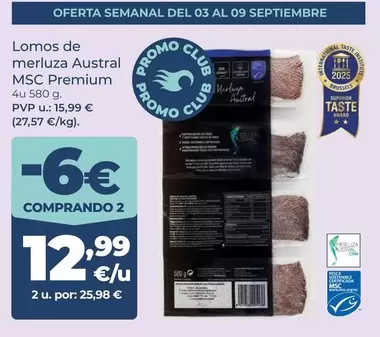 Premium - Lomos De Merluza Austral Msc